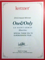 Kerzner  2015 Award Winner One&Only
